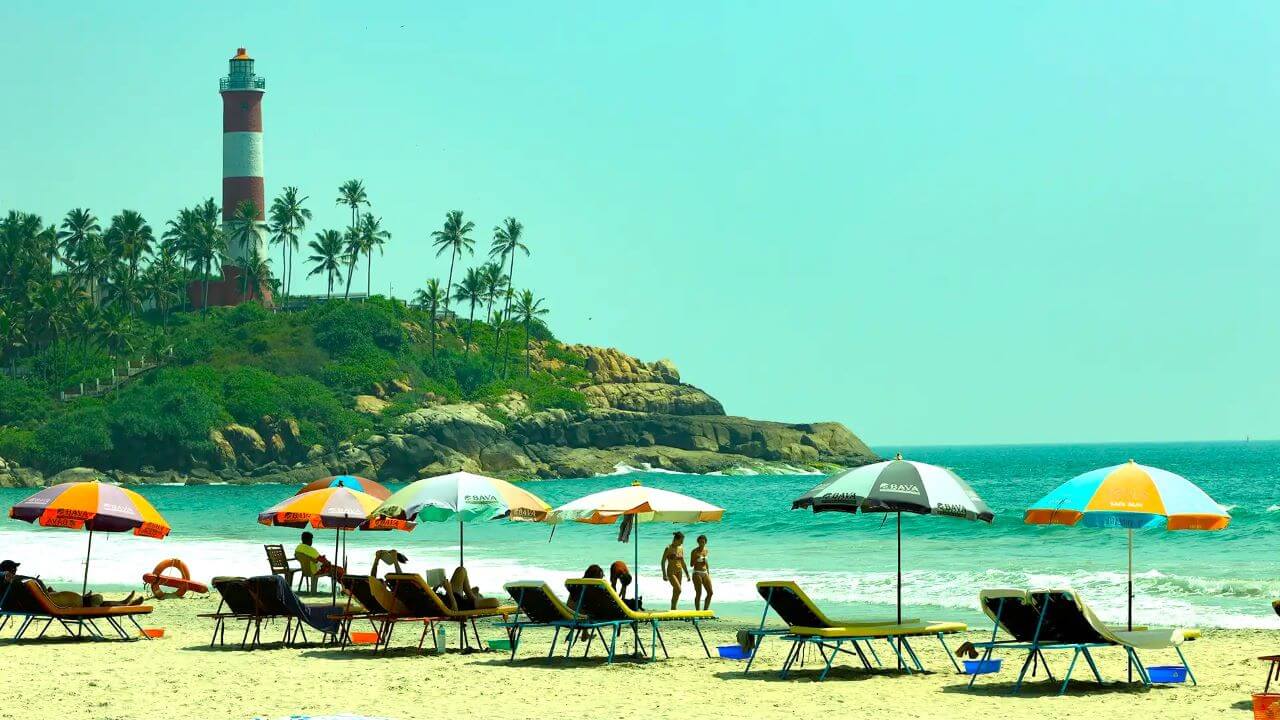 Kovalam beach